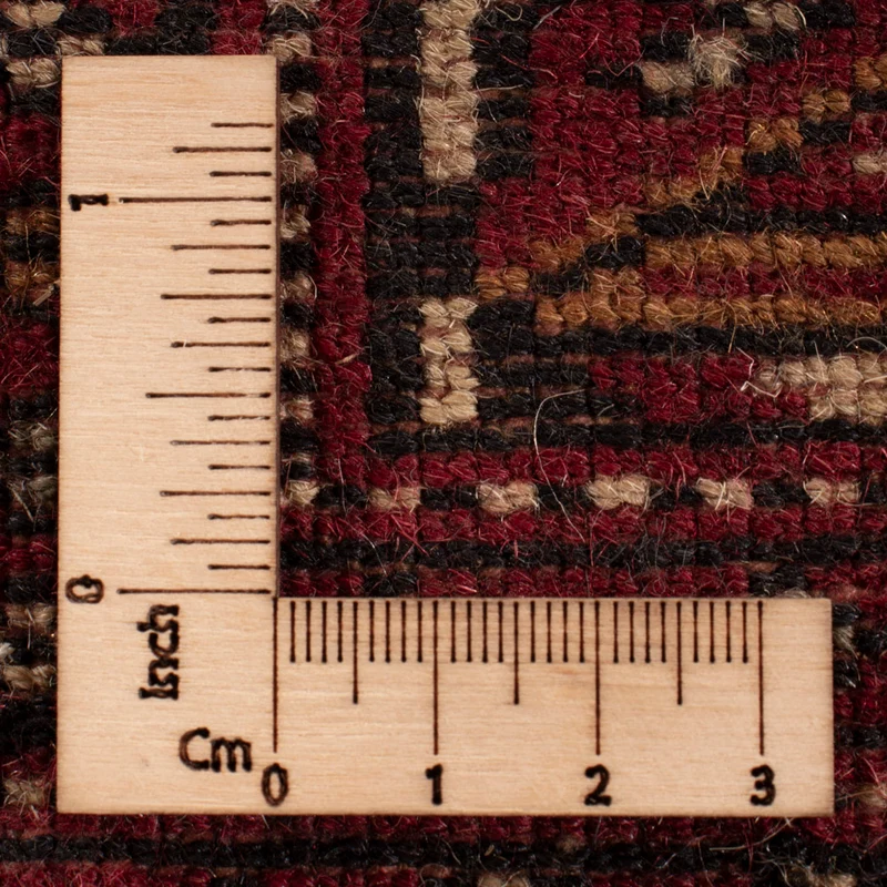 Pakistan Teppich 62x103cm - Orientteppich - rot