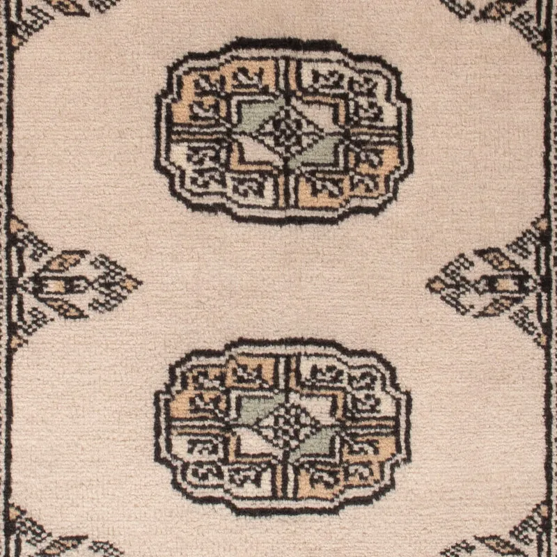 Pakistan Teppich 63x98cm - Orientteppich - creme