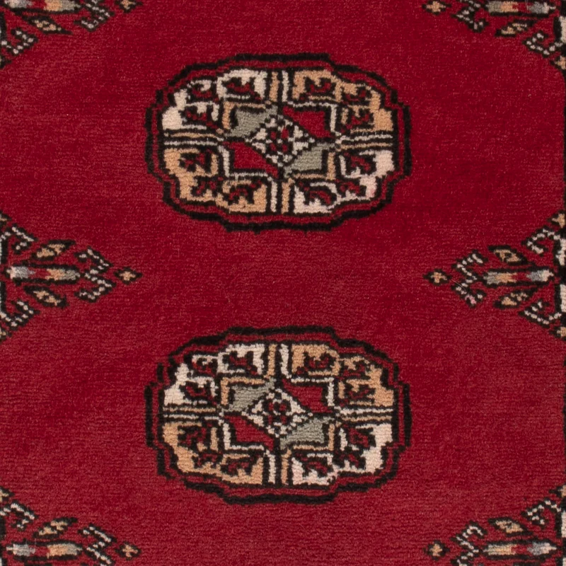 Pakistan Teppich 63x97cm - Orientteppich - rot