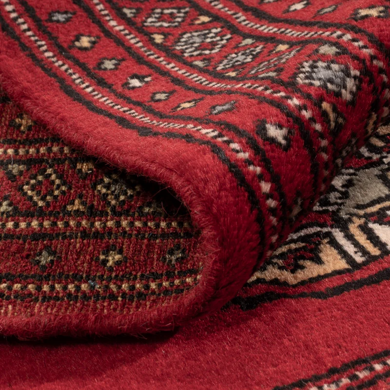 Pakistan Teppich 63x97cm - Orientteppich - rot