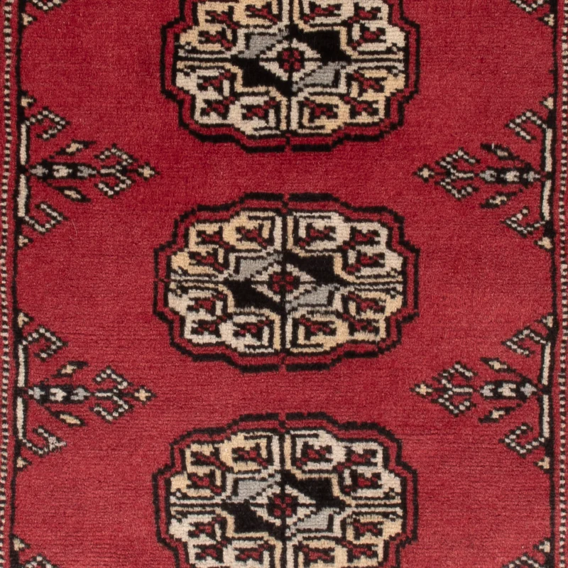 Pakistan Teppich 63x98cm - Orientteppich - rot