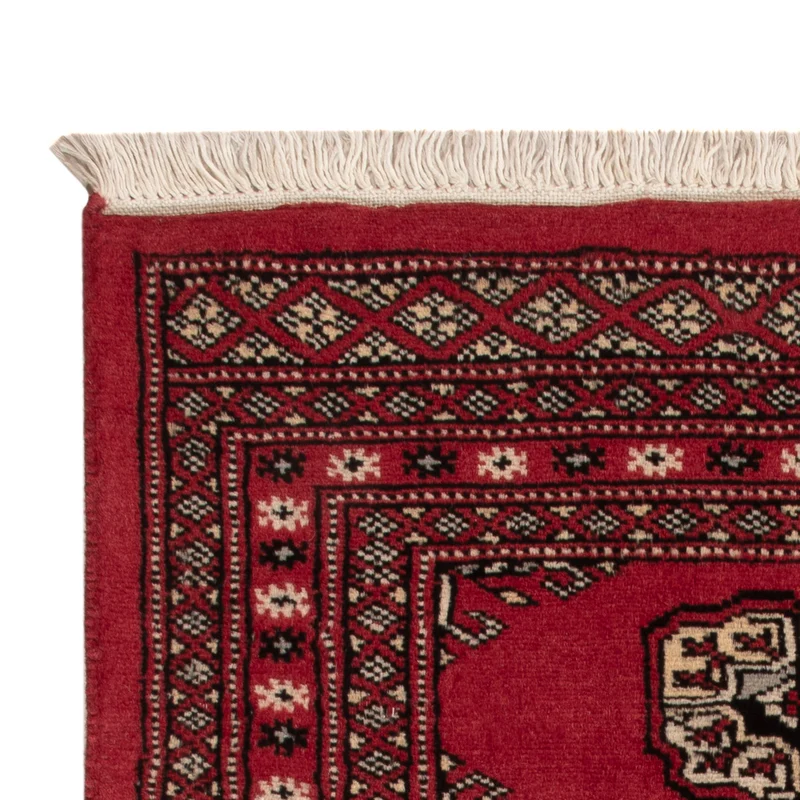 Pakistan Teppich 63x98cm - Orientteppich - rot