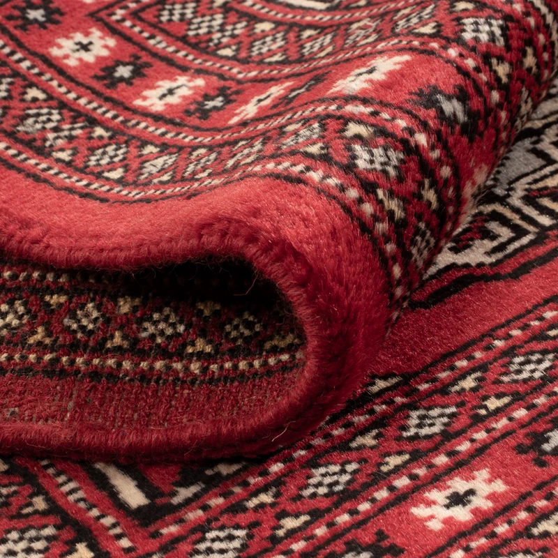 Pakistan Teppich 63x98cm - Orientteppich - rot
