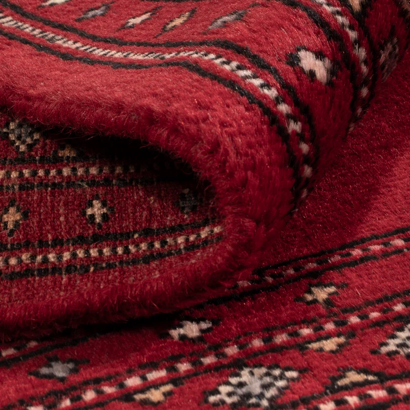 Pakistan Teppich 64x94cm - Orientteppich - rot