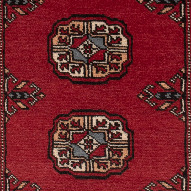 Pakistan Teppich 62x99cm - Orientteppich - rot