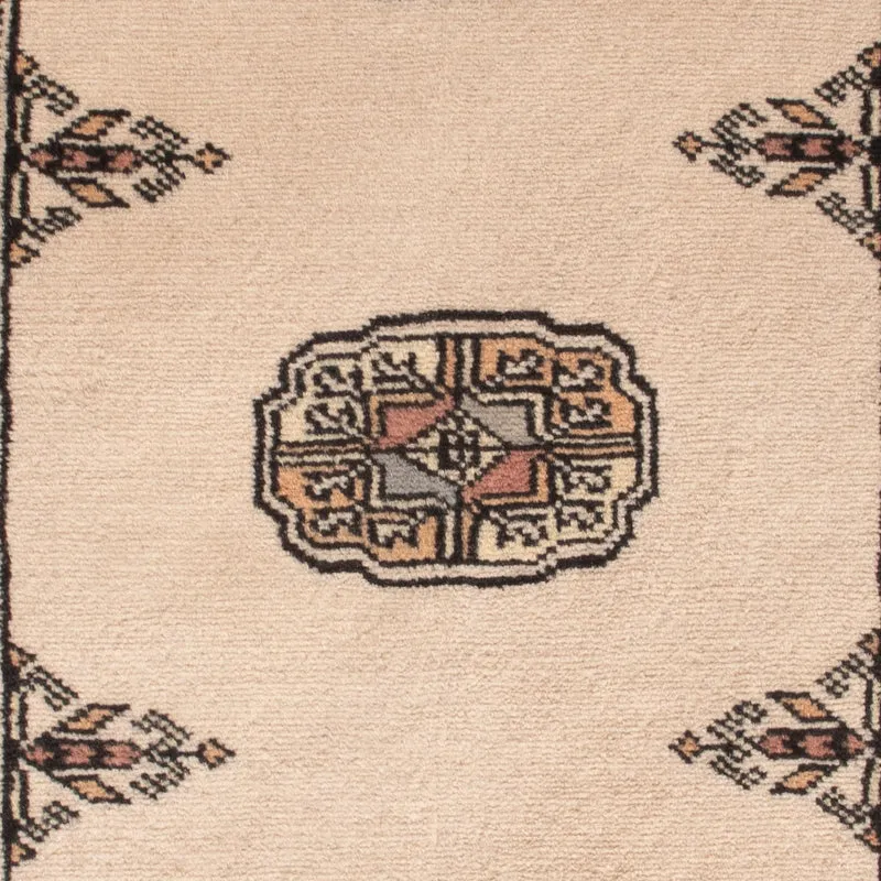 Pakistan Teppich 60x96cm - Orientteppich - creme