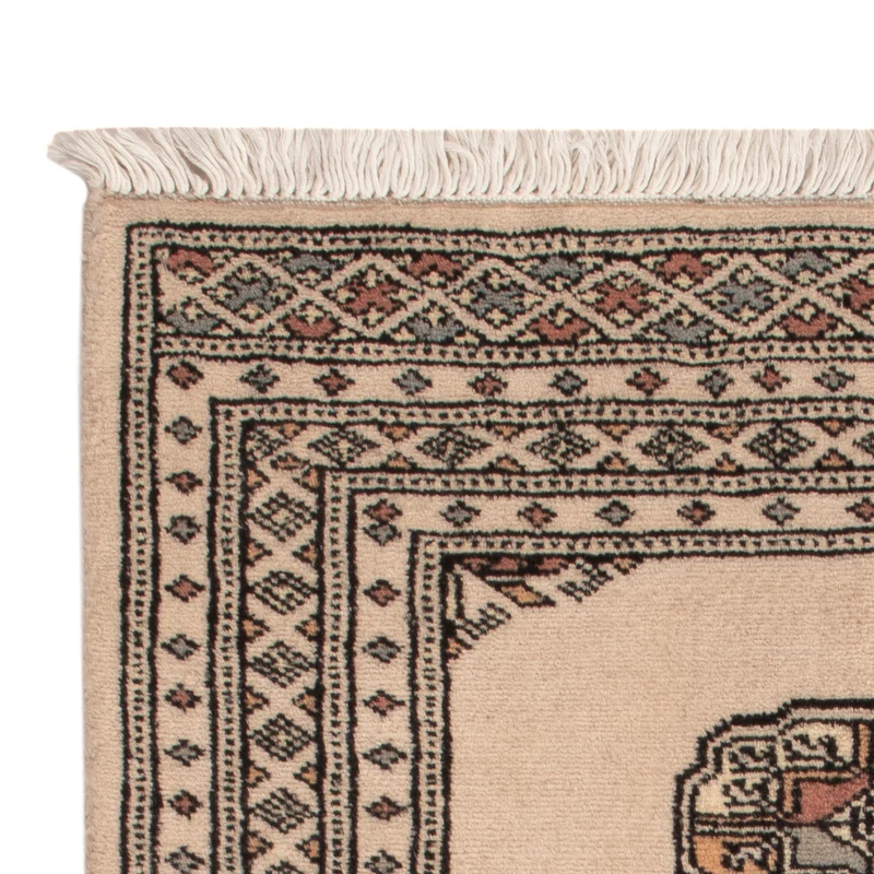Pakistan Teppich 60x96cm - Orientteppich - creme