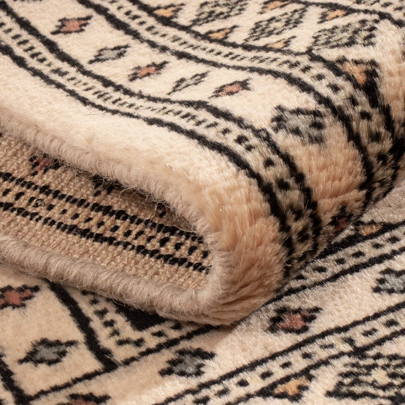 Pakistan Teppich 60x96cm - Orientteppich - creme
