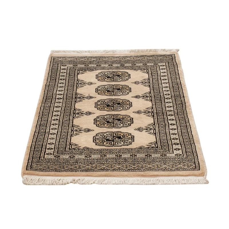 Pakistan Teppich 61x90cm - Orientteppich - creme