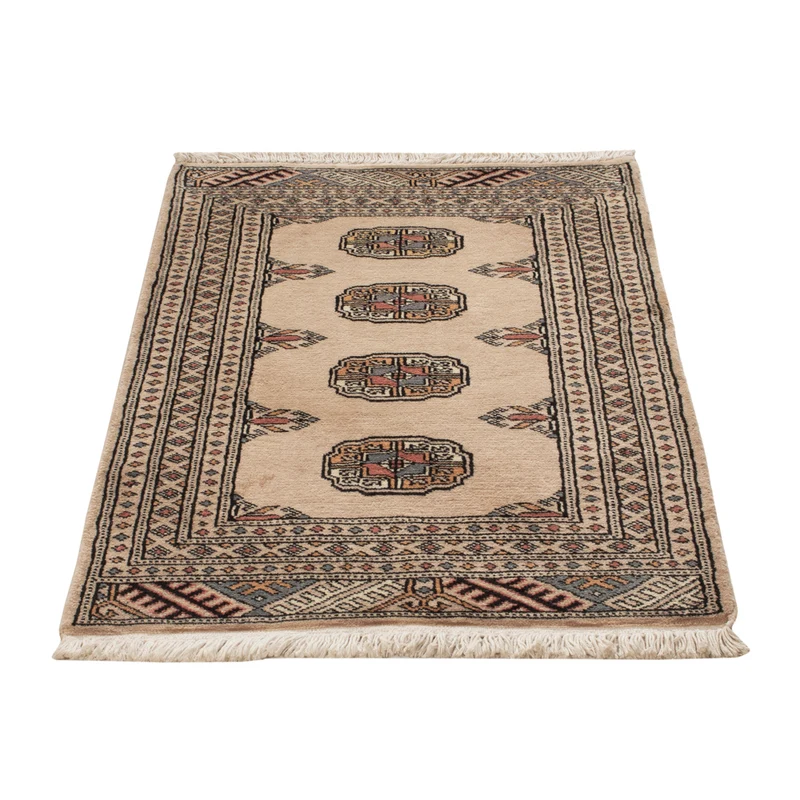 Pakistan Teppich 62x95cm - Orientteppich - creme