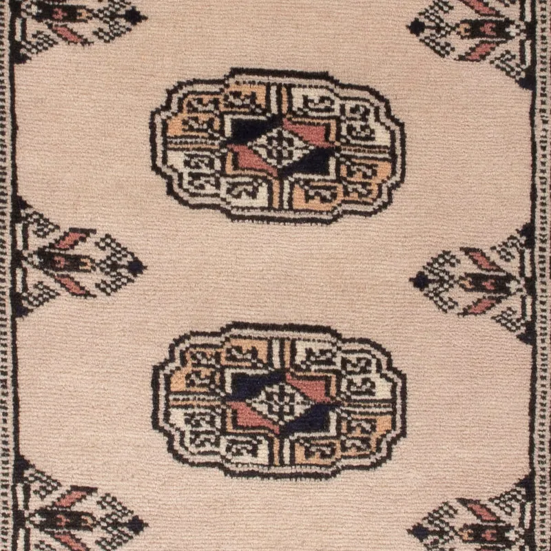 Pakistan Teppich 62x93cm - Orientteppich - creme