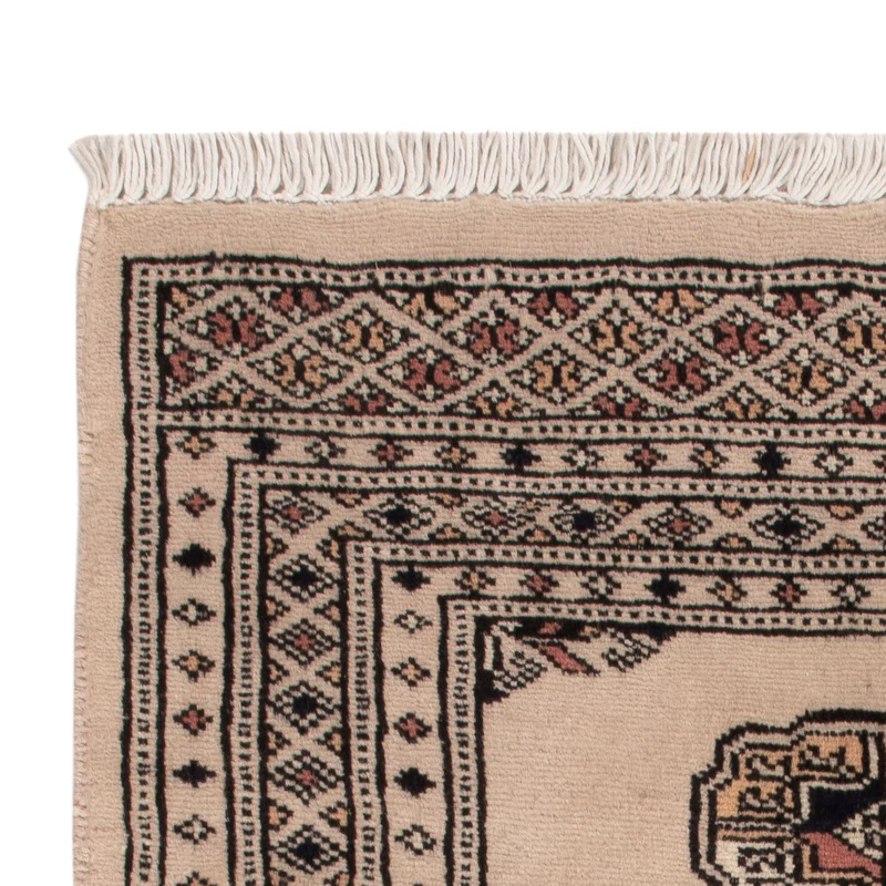 Pakistan Teppich 62x93cm - Orientteppich - creme