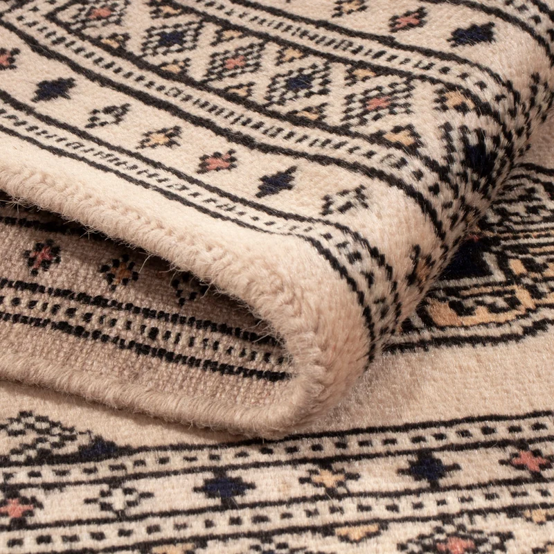 Pakistan Teppich 62x93cm - Orientteppich - creme