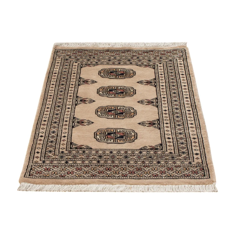 Pakistan Teppich 62x93cm - Orientteppich - creme