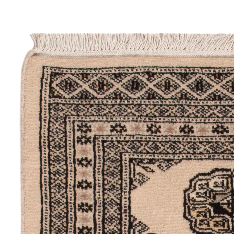 Pakistan Teppich 62x94cm - Orientteppich - creme
