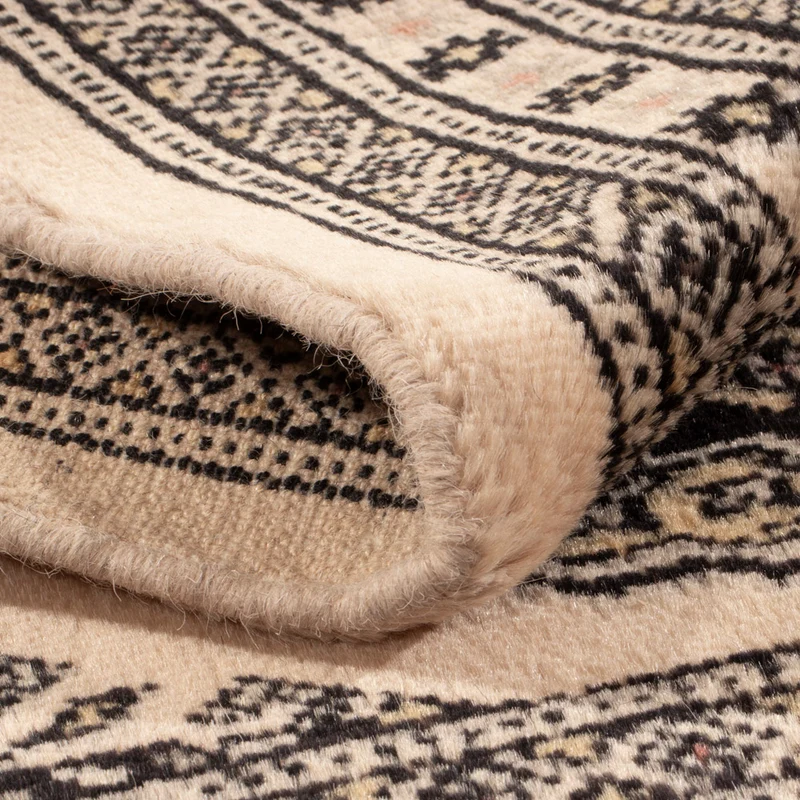 Pakistan Teppich 62x94cm - Orientteppich - creme