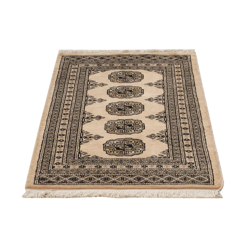 Pakistan Teppich 62x94cm - Orientteppich - creme
