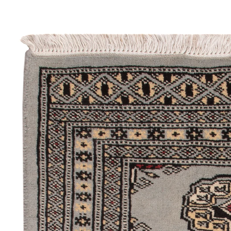 Pakistan Teppich 61x92cm - Orientteppich - grau
