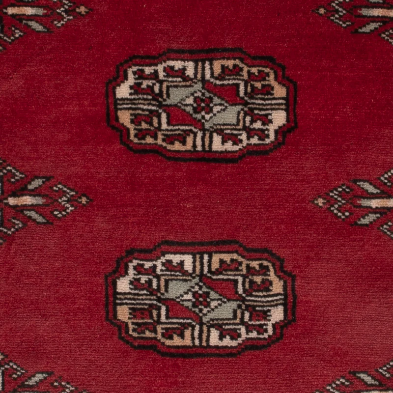 Pakistan Teppich 63x94cm - Orientteppich - rot