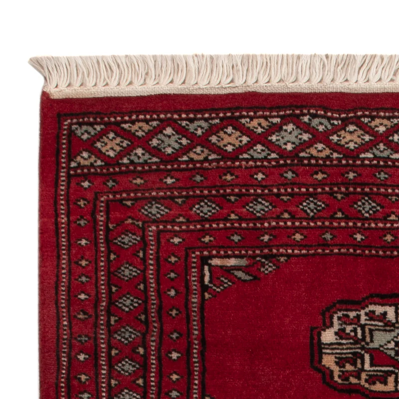 Pakistan Teppich 63x94cm - Orientteppich - rot