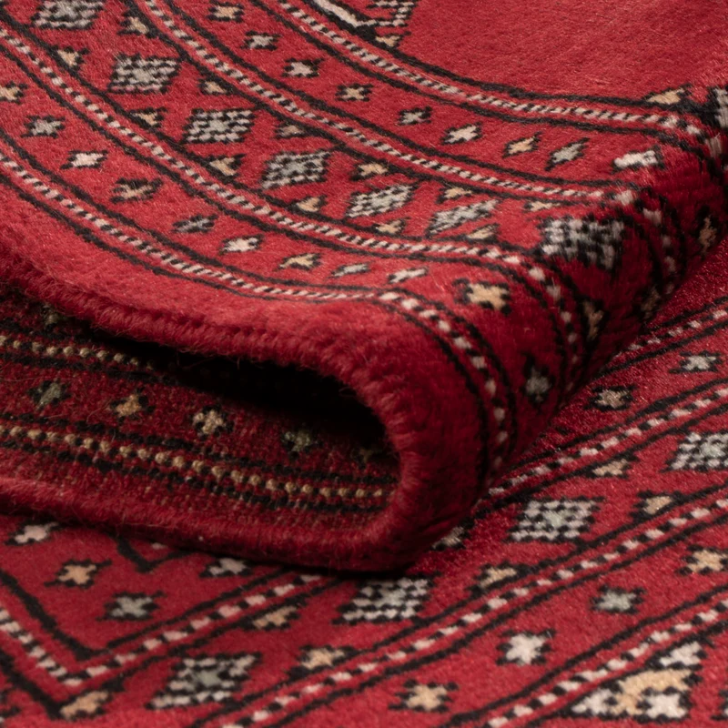Pakistan Teppich 63x94cm - Orientteppich - rot