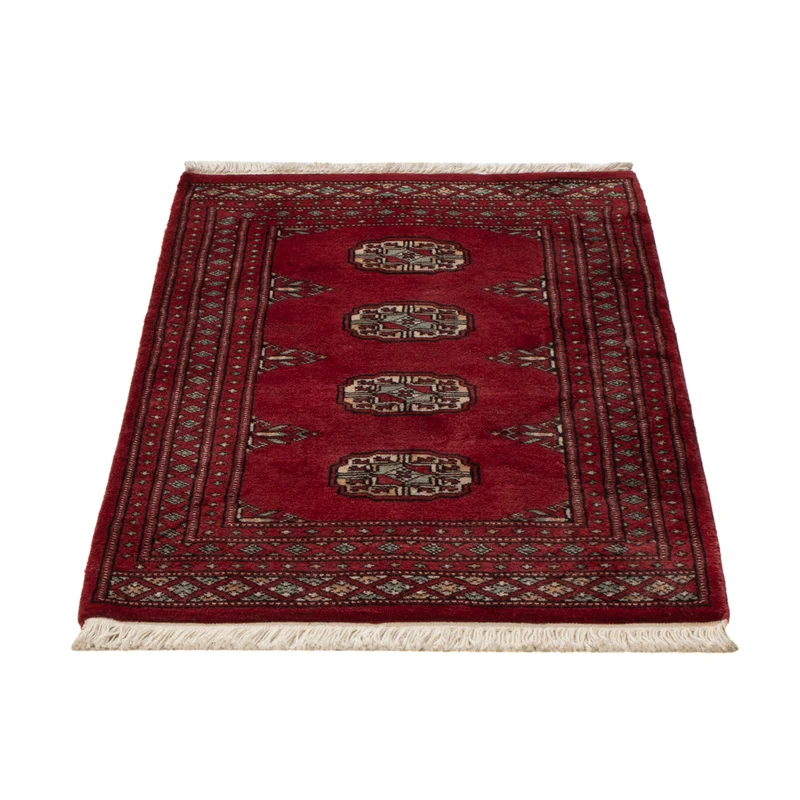 Pakistan Teppich 63x94cm - Orientteppich - rot