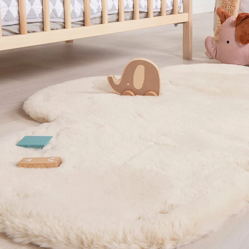 Kinderteppich - Huggy Wolke Creme