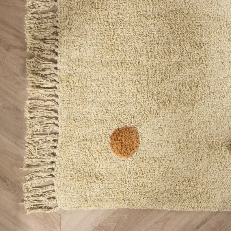 Teppich Kinderzimmer - Lou Dots Gelb