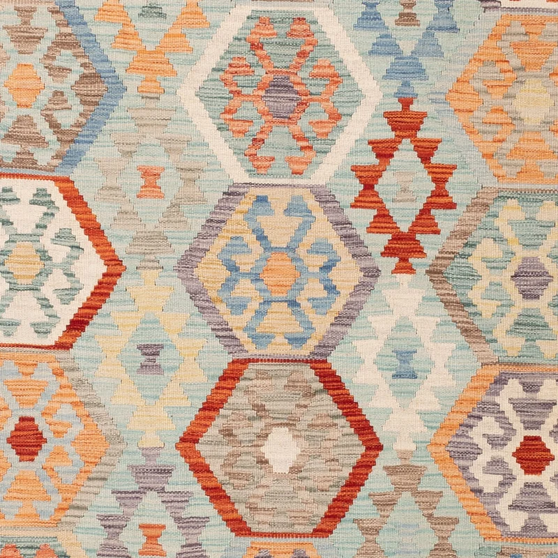 Kelim Maimene Teppich 175x249cm - bunt