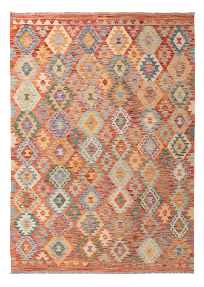 Kelim Maimene Teppich 175x246cm - bunt