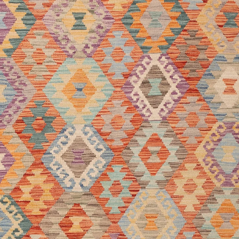 Kelim Maimene Teppich 175x246cm - bunt