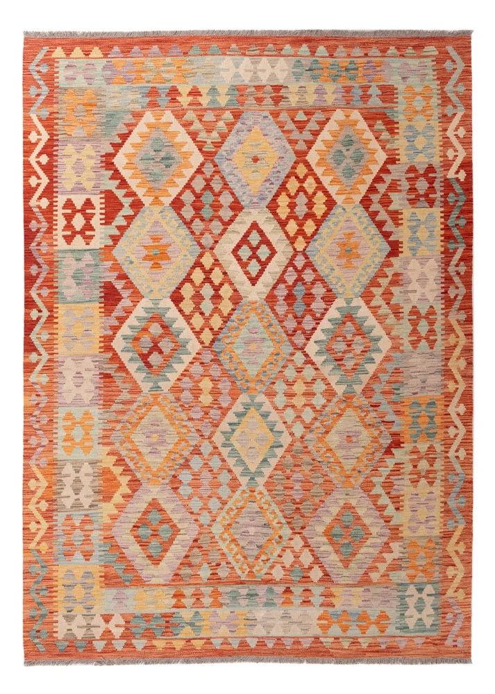 Kelim Maimene Teppich 178x245cm - bunt
