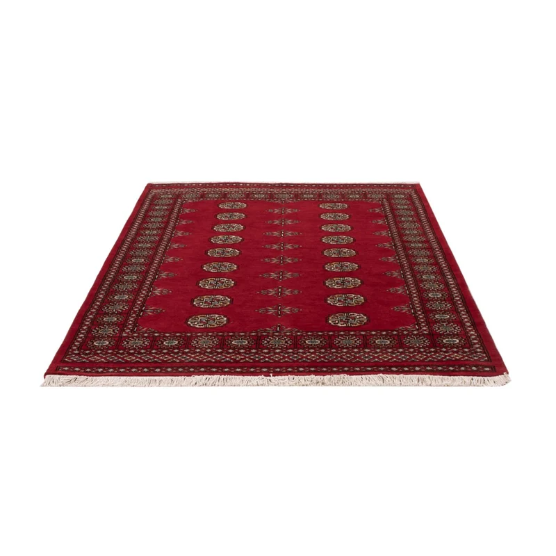 Pakistan Teppich 126x174cm - Orientteppich - rot