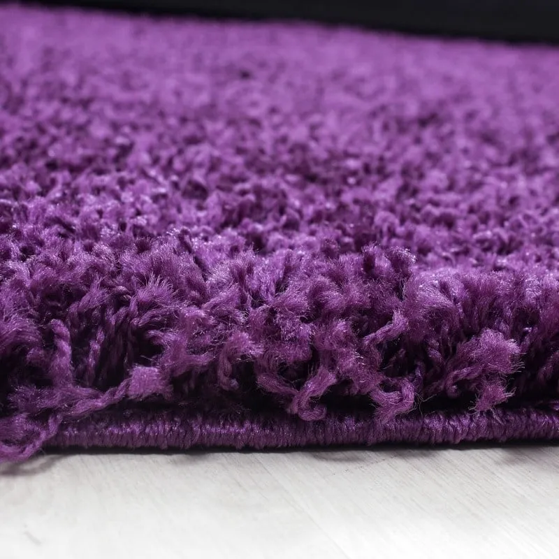 Hochflor Läufer - Life Lila