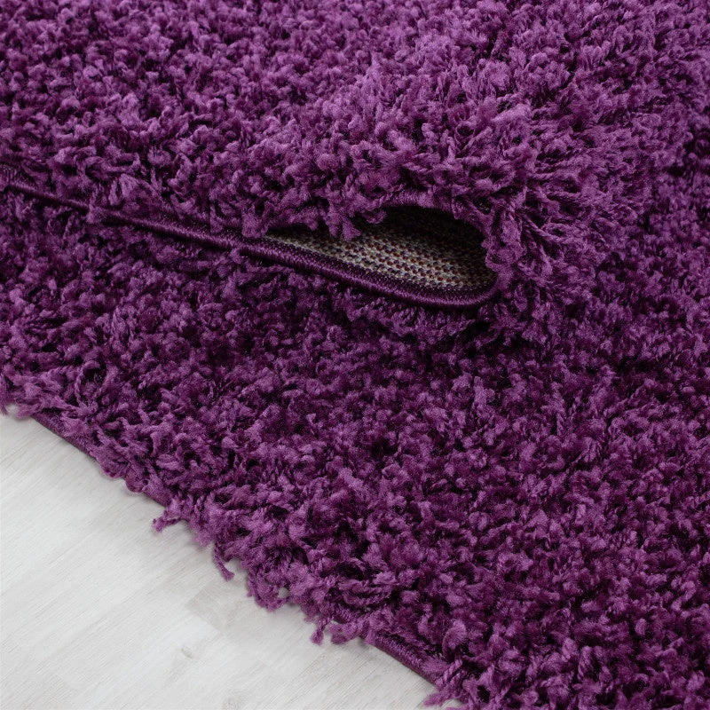 Hochflor Läufer - Life Lila