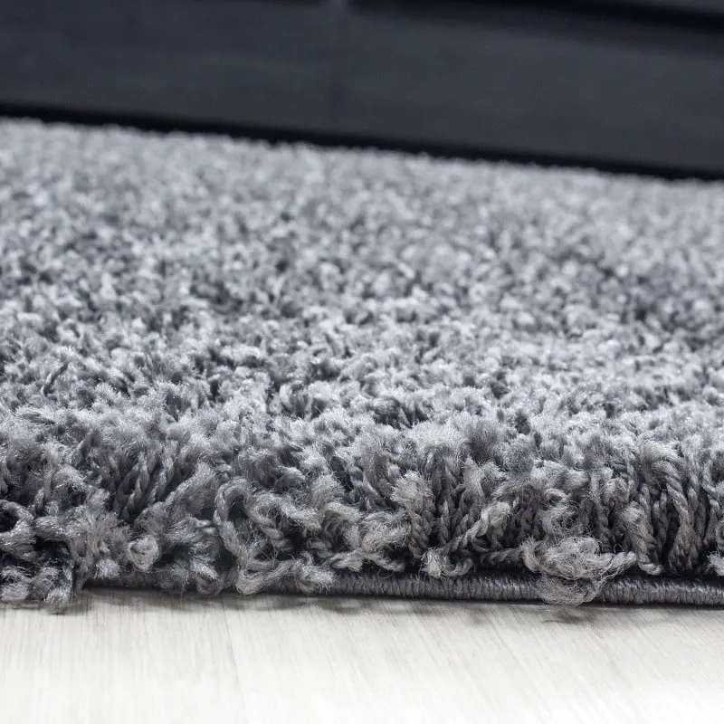Hochflor Läufer - Life Grau