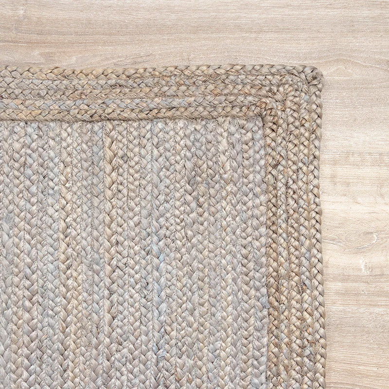 Jute Teppich - Fair Grau