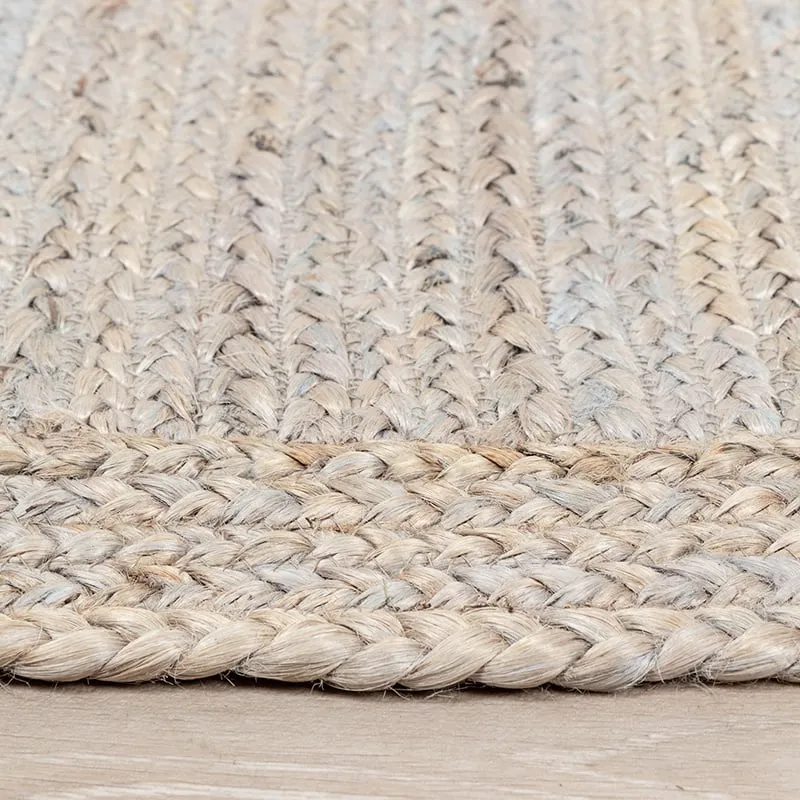 Jute Teppich - Fair Grau