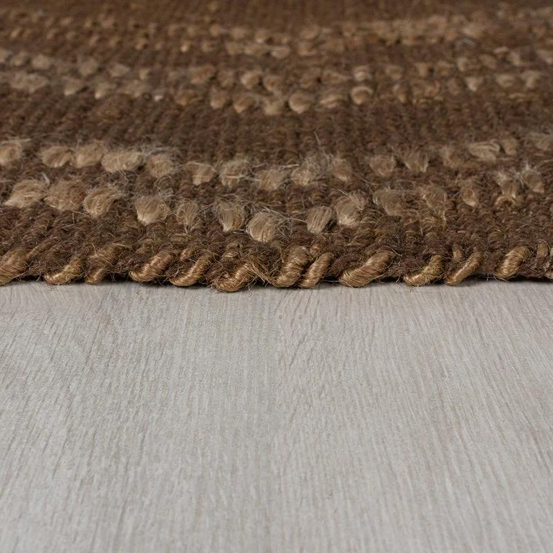 Jute Teppich - Deso Trey Braun