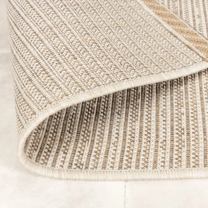In- & Outdoor Jute Teppich - Nomad Melange Creme
