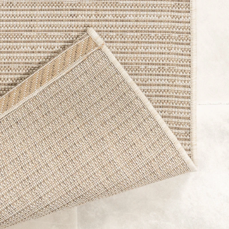 In- & Outdoor Jute Teppich - Nomad Melange Creme