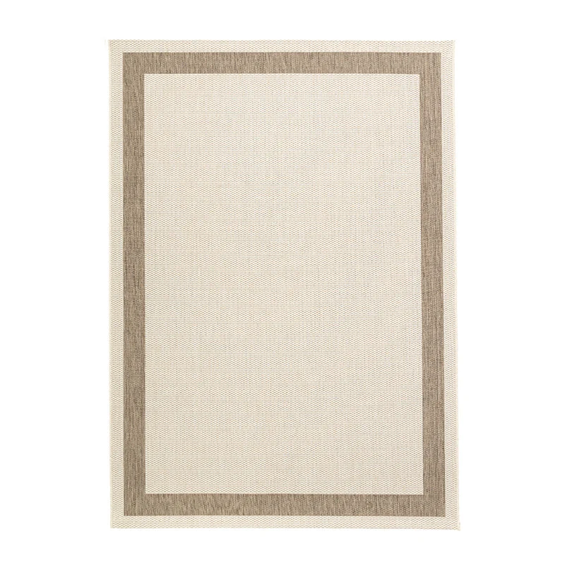 In- & Outdoor Jute Teppich - Nomad Edge Creme