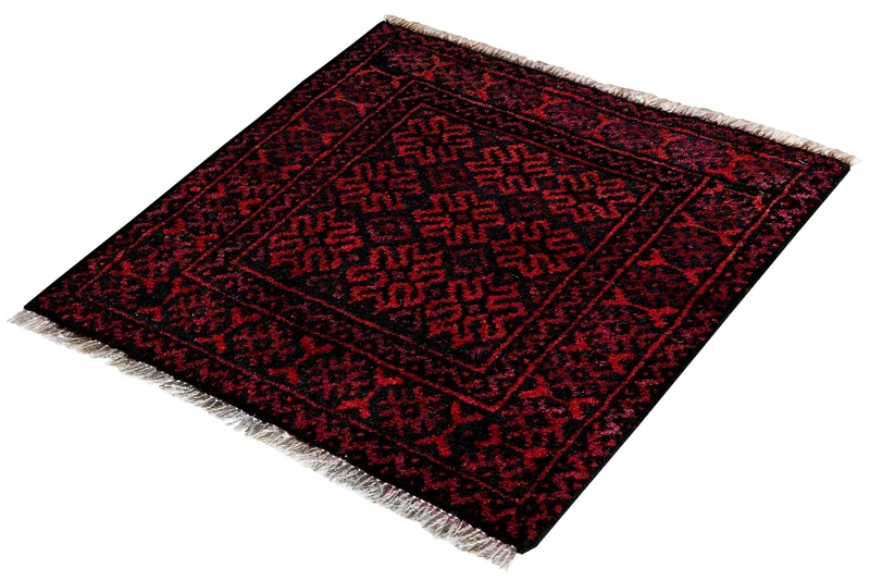Belutch · Handgeknüpft – Bunt, 43x45 cm