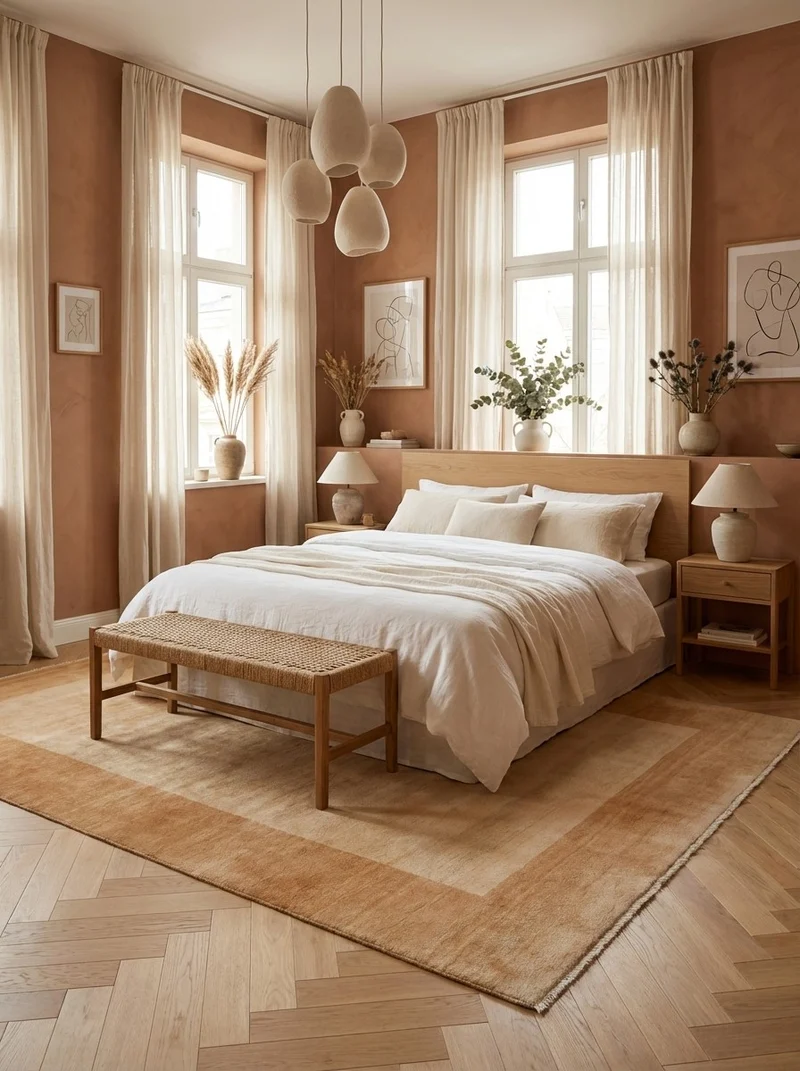 Rizbaf · Handgeknüpft – Beige, 335x240 cm