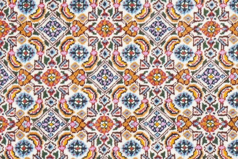 Moud Mahi · Handgeknüpft – Beige, 118x79 cm