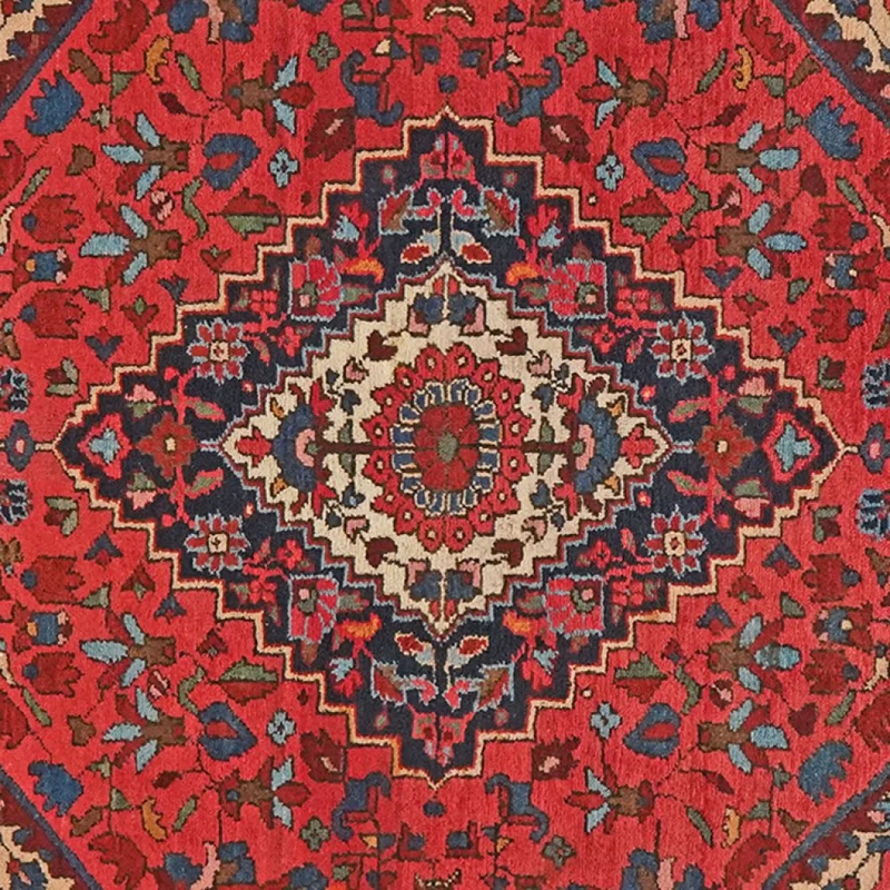 Mehreban · Handgeknüpft – Rot, 205x139 cm
