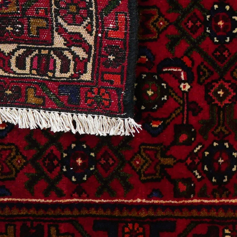 Hosseinabad · Handgeknüpft – Rot, 318x94 cm