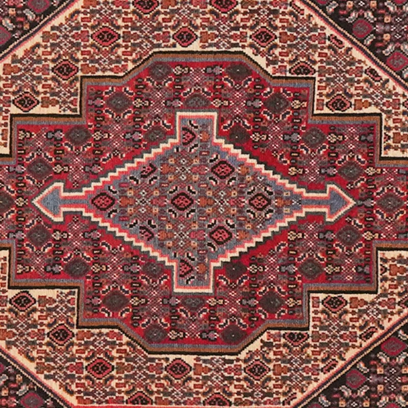 Senneh · Handgeknüpft – Beige, 116x70 cm
