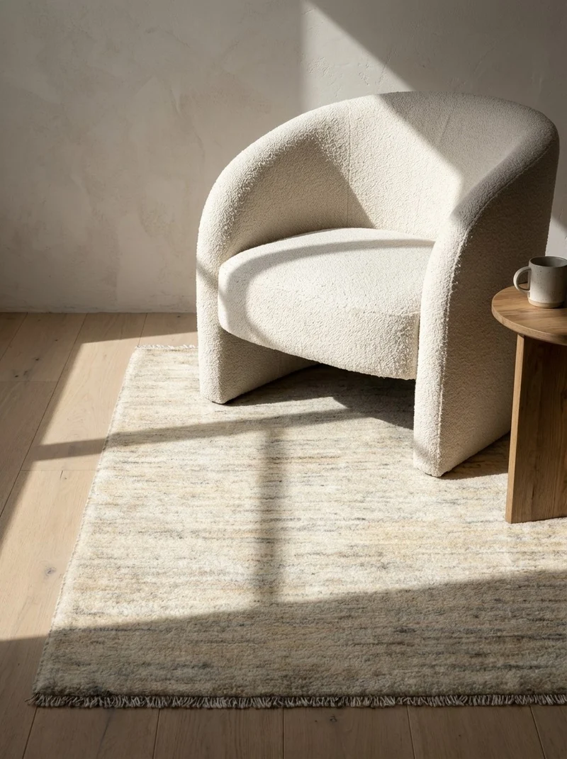 Gabbeh · Handgeknüpft – Beige, 116x85 cm