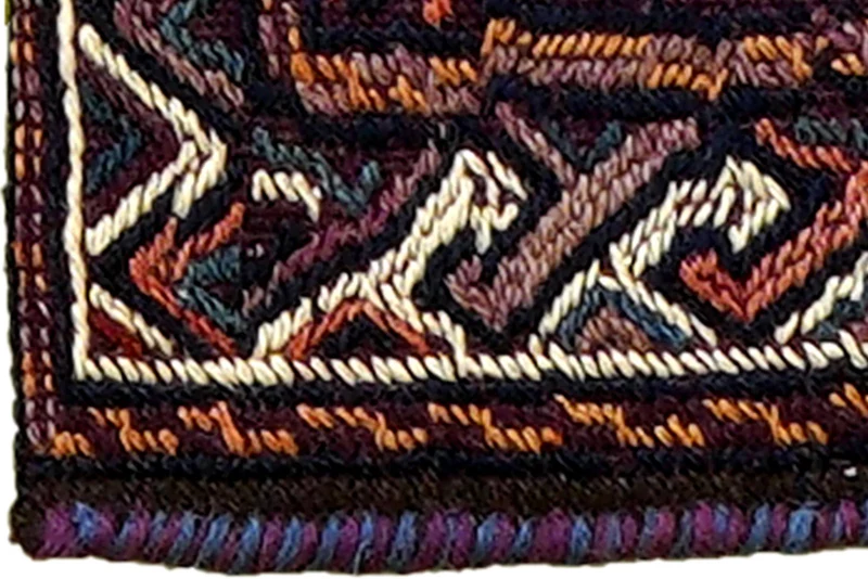 Tasche · Handgefertigt – Bunt, 24x48 cm